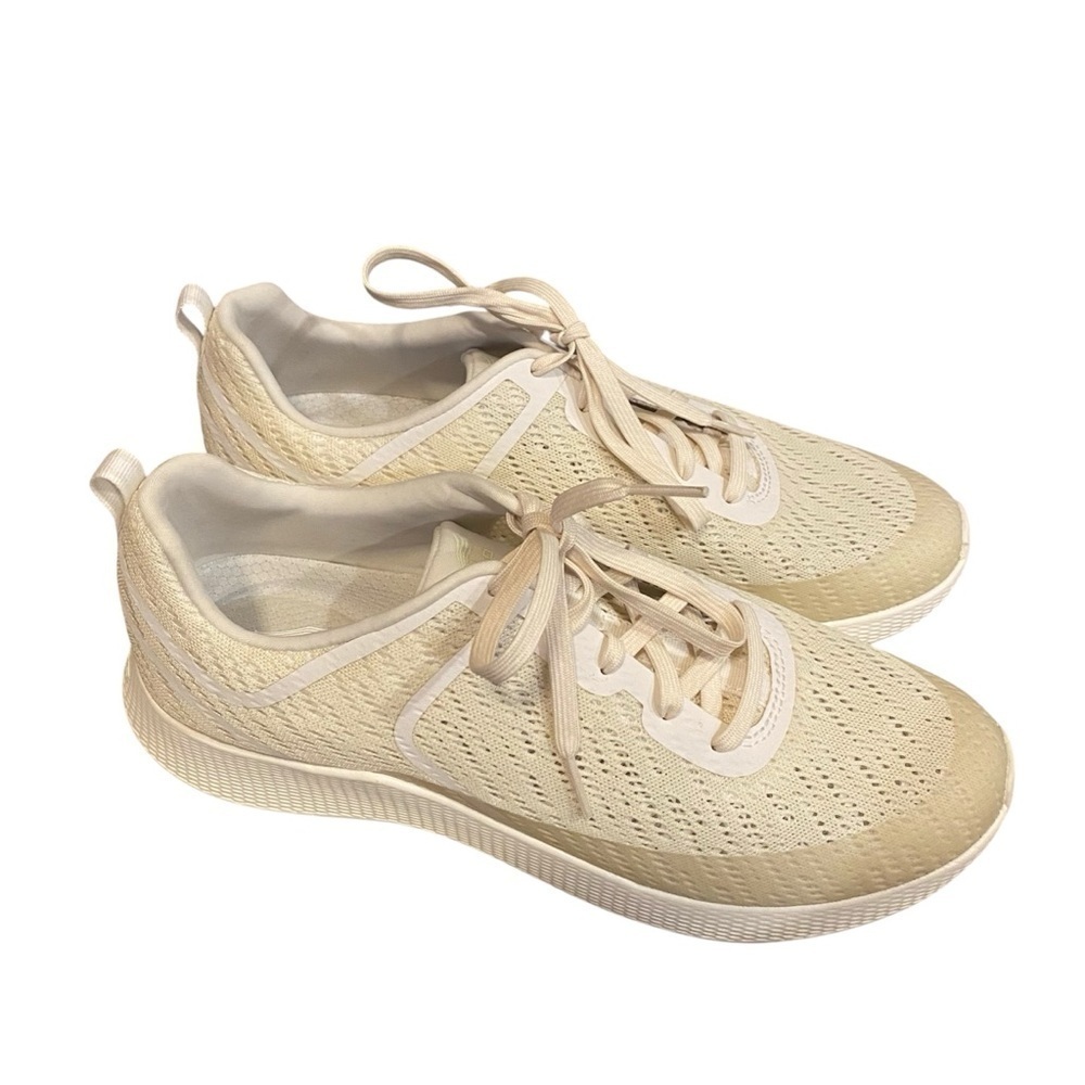 Dansko Sky Women's Cream Sneakers Ivory Lace Up Sz 40 9-9.5 Women’s NEW